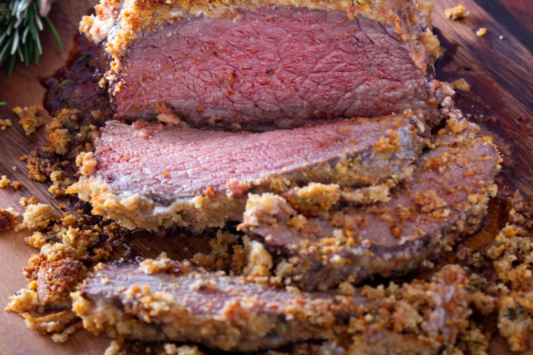 Delicious Herb-Crusted Roast Beef Recipe