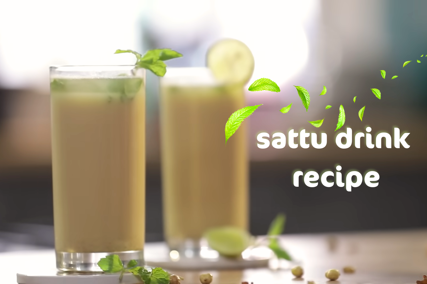 Sattu Drink Recipe: Healthy Savory Sattu Sharbat (5 Mins)